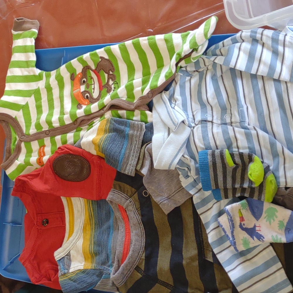 Infant boy long sleeve onesies